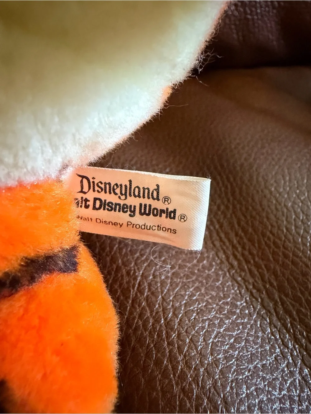 Vintage Disney Parks Tigger Plush with Original Tag- Walt Disney World- Korea.